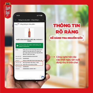 Dễ Dàng Xác Thực Hàng Chính Hãng Khi Quét QR Code Trên Mỗi Chai Nước Mắm Nam Ngư 3 photo 2 17642105096951141774803