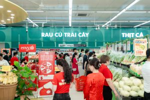 Năm 2026, chuỗi WinMart/WinMart+/WiN Đặt Mục Tiêu Mở Mới 1.000 – 1.500 Điểm Bán 4 Khu vuc rau cu trai cay voi cac san pham tuoi moi ngay tai sieu thi WinMart